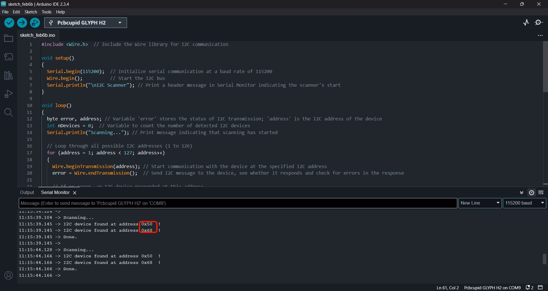 pcbcupid_ds3231_i2cscan