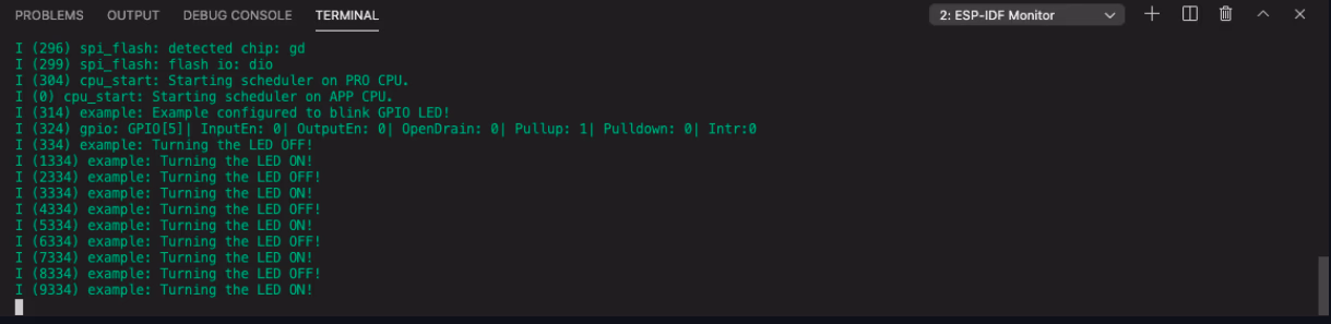 Serial Monitor results.