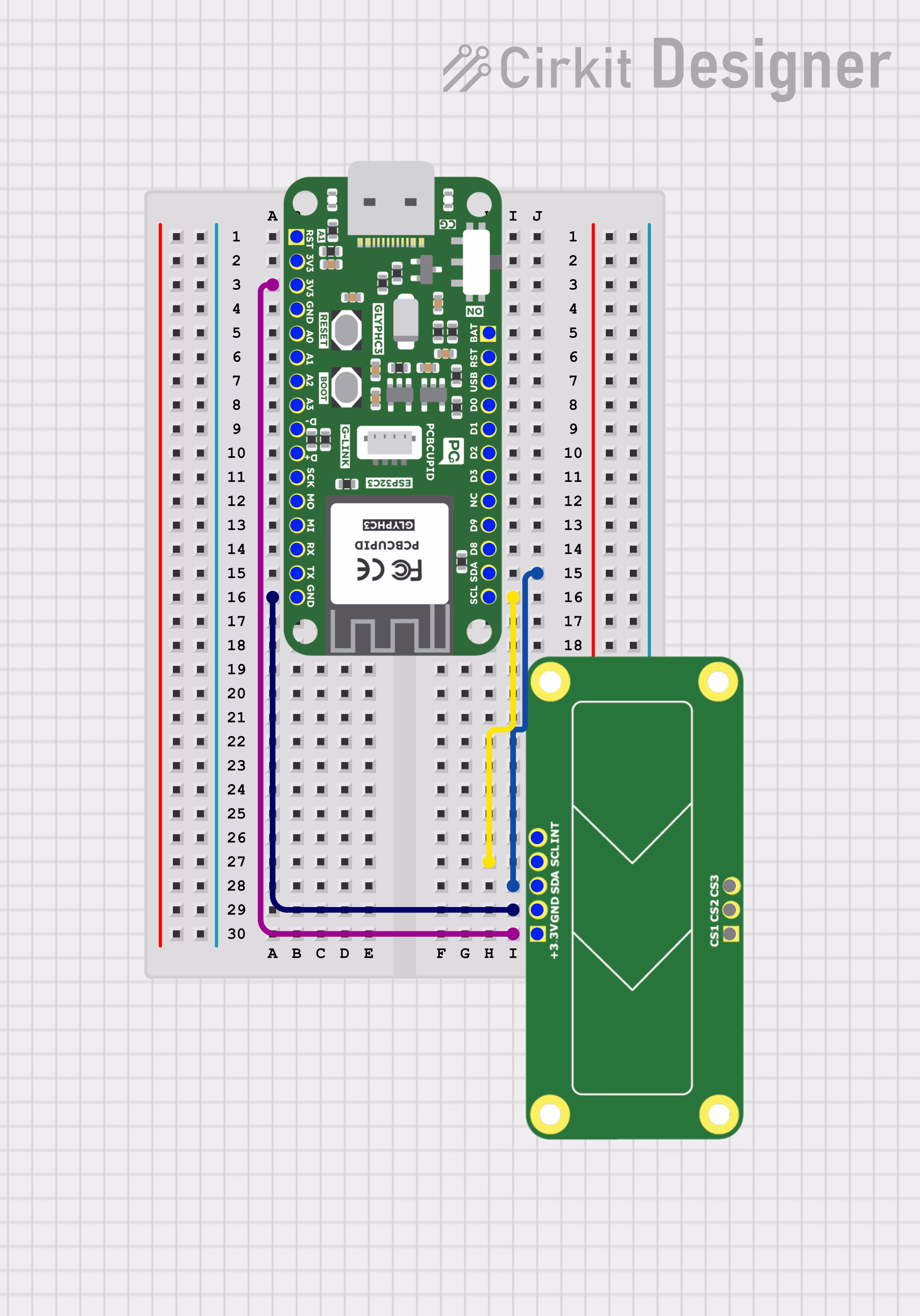 GSense Touch Slider-circuit_diagram