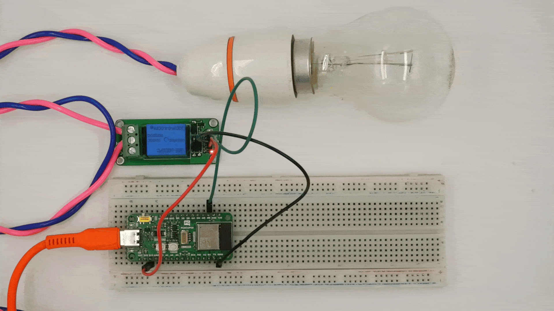 Single_channel Relay_Bulb_On_Off
