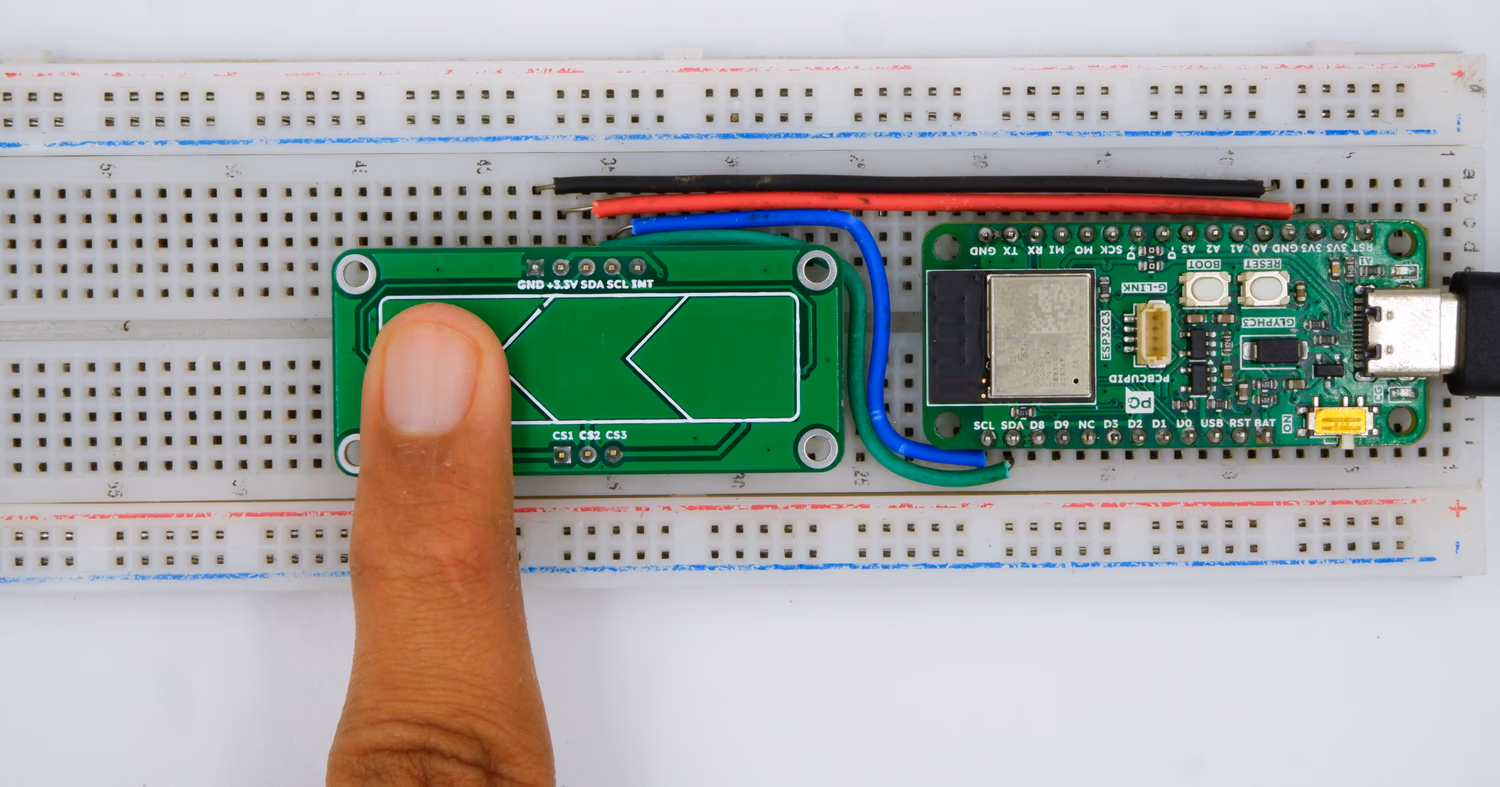 GSense Touch Slider-finger