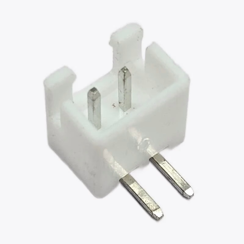 2 Pin JST Male Right Angle Connector