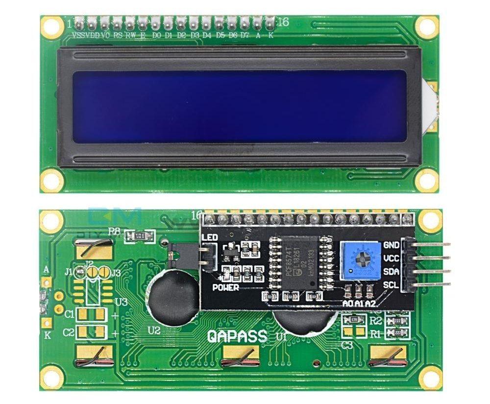 16 × 2 LCD Display