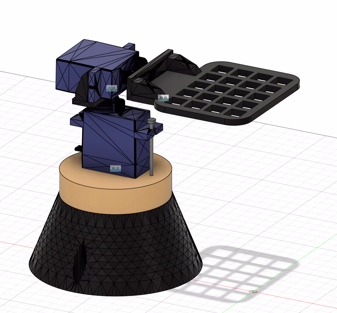 A Mars Communication Mesh System